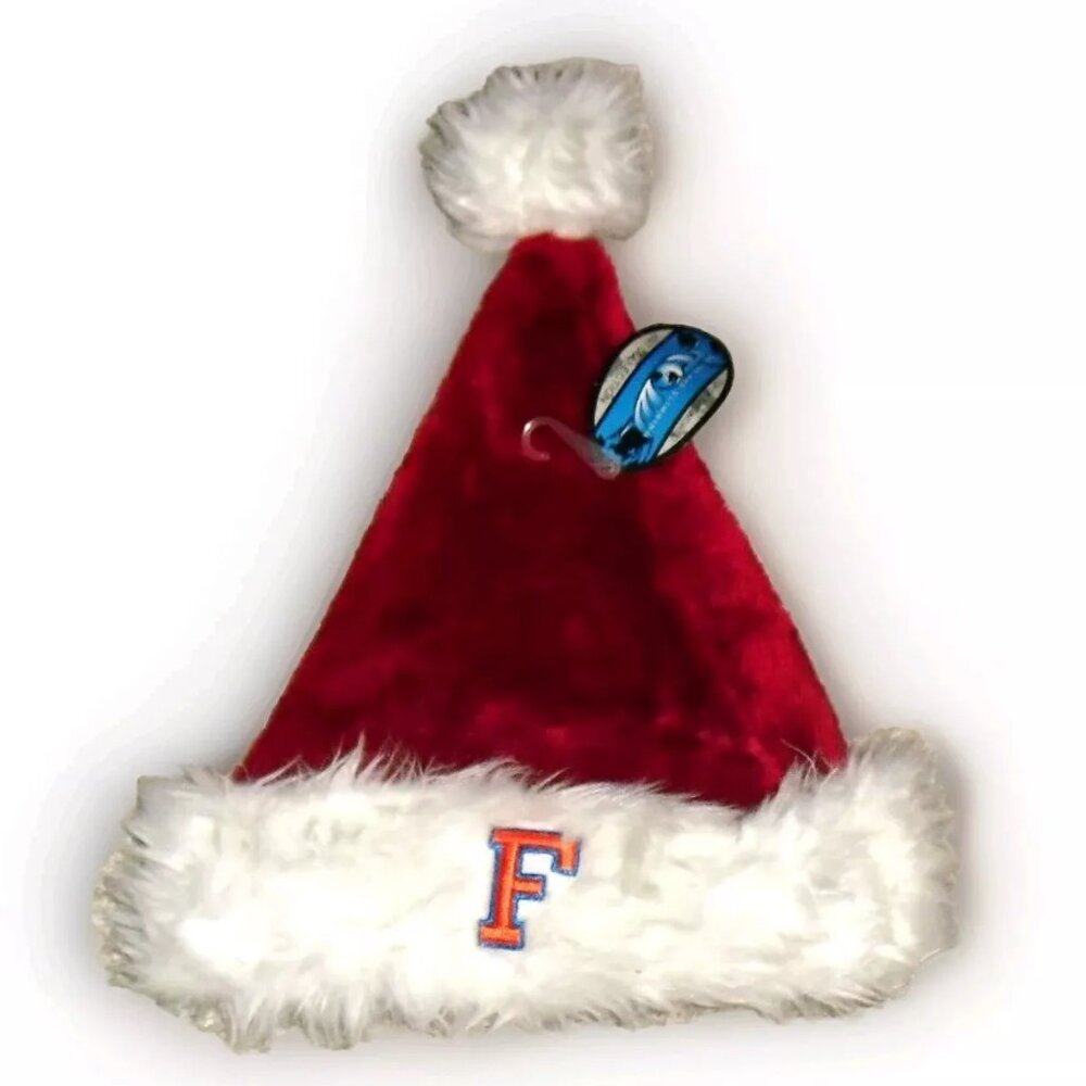 Florida Gators Santa Christmas Holidays Hat Cap New Tags Red White Ncaa